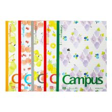 国誉（KOKUYO）Campus无线装订笔记本经典点线系列·清凉水果 B5/40页 封面随机五本装  WCN-CNB1444