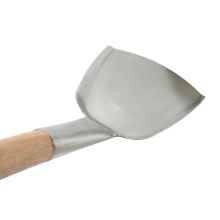 加厚加长不锈钢大锅铲大铁锹炒大锅菜铲子 18cm 【木柄】大铲头