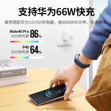 绿联 Type-C快充数据线6A/5 0.25m米 US303