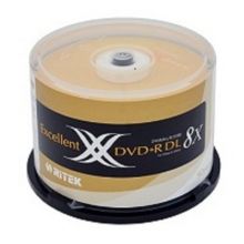 铼德(RITEK) D9 DVD+R 8速8.5G 空白光盘/光碟 桶装50片