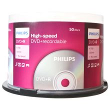 飞利浦（PHILIPS） DVD+R空白光盘/刻录盘 16速4.7G 桶装50片