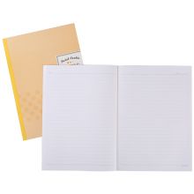 国誉(KOKUYO)淡彩曲奇无线装订记事本8mm横线27行 B5/40页 白色 WSG-NBCB540