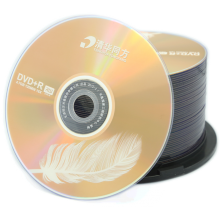 清华同方 光盘 刻录碟片 4.7G 丝羽DVD-R16X(50片装)A级