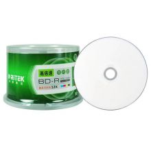 铼德(RITEK)蓝光可打印BD-R 12速25G 空白光盘 桶装50片