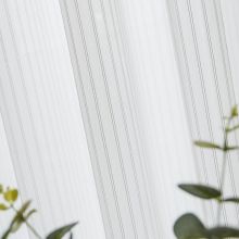 一米 纯色窗帘纱帘布料北欧现代简约 维可利奥纱 白纱 一米挂钩