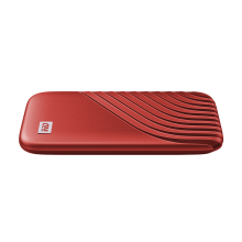 西部数据(WD)1TB Type-C移动硬盘（PSSD）My Passport随行SSD版 星火红WDBAGF0010BRD-CESN 防摔 加密 自动备份 Nvme