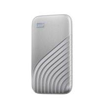 西部数据(WD)2TB Type-C移动硬盘（PSSD）My Passport随行SSD版 星河银WDBAGF0020BSL-CESN 防摔 加密 自动备份 Nvme
