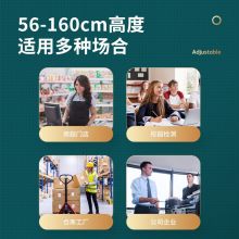 得力（deli） 13200,13201 红外线自动测温仪壁挂测温枪智能语音播报 大号人体测温仪+可伸缩支架