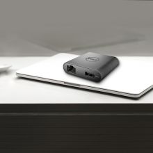 戴尔（DELL）DA200便携适配器四合一扩展坞USB-C（Type-c）