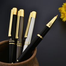 英雄(HERO)美工笔285钢笔暗尖 丽雅黑弯尖【0.8mm美工笔】