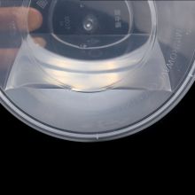 圆形一次性碗便当盒外卖快餐盒 450ml圆形透明450套（整箱）