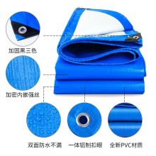 双临 防雨布篷布帆布塑料布防火阻燃布 4米*6米【带尼龙绳】