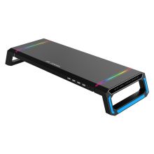 酷睿冰尊（ICE COOREL）T1桌面多功能电脑显示器增高架 USB2.0 黑色