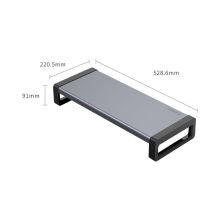 奥睿科（ORICO）铝合金电脑显示器增高架HUB扩展USB3.0 HSQ-02H
