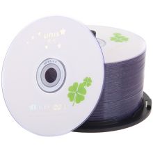 紫光（UNIS）DVD-R 16速 4.7G 七星四叶草 50片桶装 刻录盘