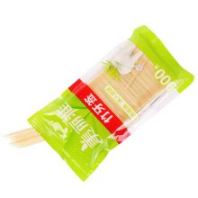 美丽雅 袋装牙签300支*3包装 清洁牙缝剔牙棒 家用水果签