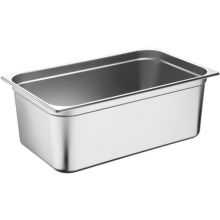 巨博(JOBO) 304不锈钢防挤份数盆1/1 200mm（含盖）FSP1120G