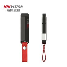 海康威视(HIKVISION)128GB USB3.0金属U盘X304刀锋黑色360度旋转