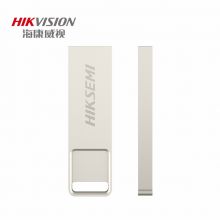 海康威视(HIKVISION)4GB USB2.0金属U盘X301刀锋银色