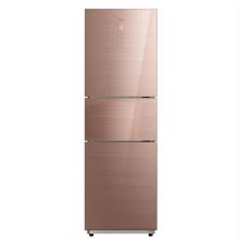 美的(Midea) 239升三门冰箱 风冷无霜 一级能效变频 玫瑰金 BCD-239WTGPM