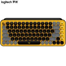 罗技（Logitech）POP泡泡无线蓝牙机械键盘TTC轴 热力黄POP KEYS