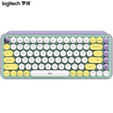 罗技（Logitech）POP泡泡无线蓝牙机械键盘TTC轴 梦幻紫POP KEYS