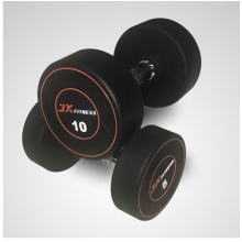 军霞（JUNXIA）JX-5022 包胶圆形哑铃 家用商用健身器材 单只25kg
