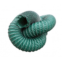 排风软管阻燃耐高温帆布软连接排气排烟软管内径300mm 10米/根