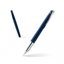 凌美(LAMY)Studio演艺系列墨水钢笔 帝国蓝 EF笔尖单只装