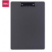 得力(deli)A4金属强力文件夹 64502灰色