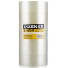 得力 30904透明大胶带45mm*200y*45um(6卷/筒) 