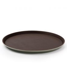 钢化防滑托盘大号40cm圆形