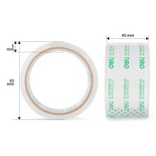 得力 30170 封箱胶带 45mm*30y*50um(高透)