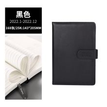 博文 2216-1 2022年25k带扣皮套年历本计划本日程本效率手册365天