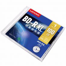 联想(Lenovo)BD-R XL 蓝光刻录光盘可打印 100GB 单片盒装