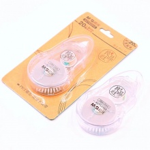 晨光（M&G）ACT52312 20m*5mm/PET带芯修正带 改正带 良品社透明修正带白色带芯 单卡装