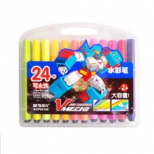 晨光（M&G） ACP92145 文具学生水彩笔 粗头 24色套装 图案随机