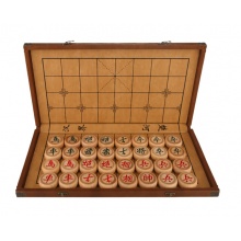 紫湖 中国象棋加厚 家用50号雕花象棋