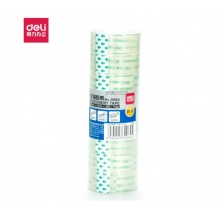 得力（deli）高透明小胶带修改带 18mm*20y*38um 8卷装 30064