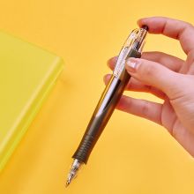 百乐（PILOT）BL-G6-5按动式中性笔 黑色0.5mm 单支