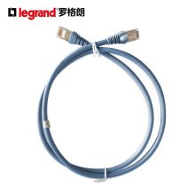 罗格朗 cat6千兆网线 六类屏蔽1米跳线632760