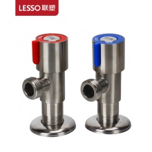联塑 WP01308 塑料角阀4分304不锈钢开关三角止水阀