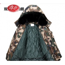 浪莎 劳保服棉大衣 天蓝色 165