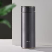 万象（WANXIANG） 保温杯 H2087L 真空商务茶杯中国灰500ML 316材质