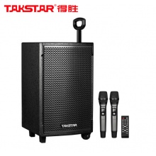 得胜（TAKSTAR） 广场舞音响 无线蓝牙拉杆音箱户外便携式音响 WDA-900L 锂电池版