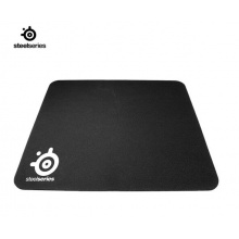 赛睿(SteelSeries)黑色防滑橡胶基底鼠标垫QcK S（250mm*210mm*2mm）