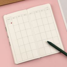 晨光(M&G)周计划本 卡斯波和丽莎草莓蜜语系列 日记事本 40K/120页颜色随机单本装QPYN5AA1