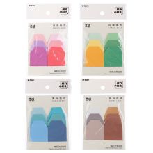 晨光(M&G)6*15页梯形分类便利贴 本味系列自粘便利贴 单本装AJDN7387 颜色随机