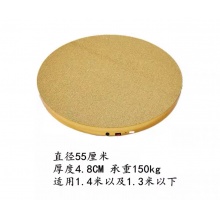 电动餐桌转盘底座家用桌子圆桌转台自动旋转 可调速转盘60型