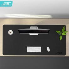 JRC 超大号PU皮质双面防滑鼠标垫 黑+红90*45CM
